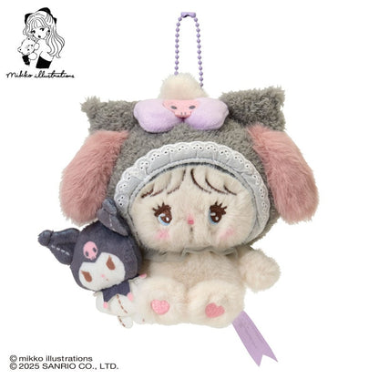 Sanrio Characters Mikko illustrations mascot holder