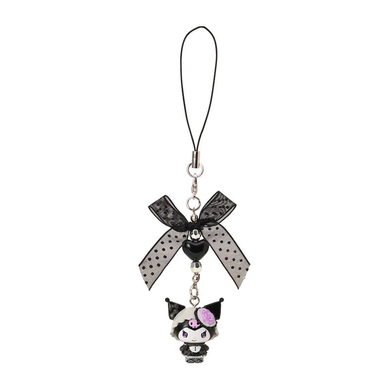 Sanrio Kuromi Strap Gothic (Black Kuromi Mode)