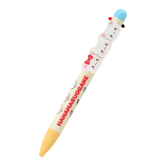 Sanrio Hanamaruobake 3-color ballpoint pen (with friends)