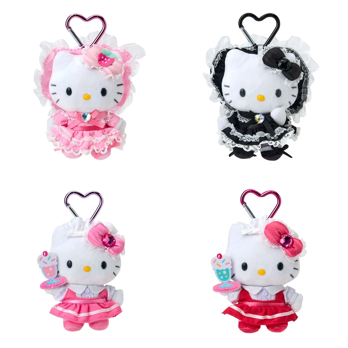 Sanrio Hello Kitty Lovely Frill collection Mascot holder