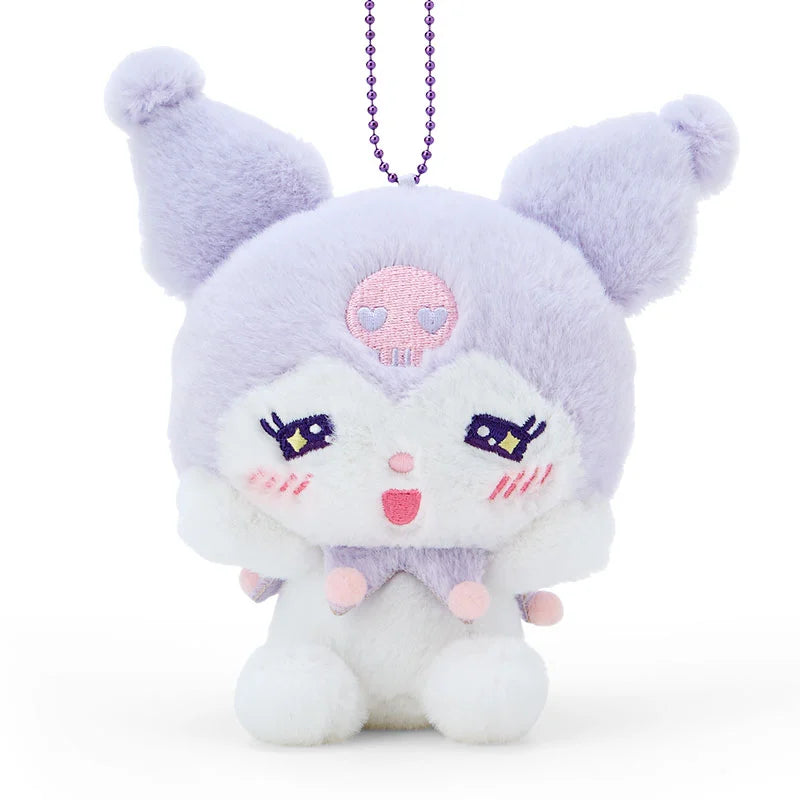 Sanrio Kuromi Mascot holder (various face series) Happy