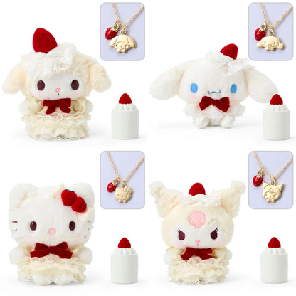 Sanrio Stuffed toy & necklace (shortcake)