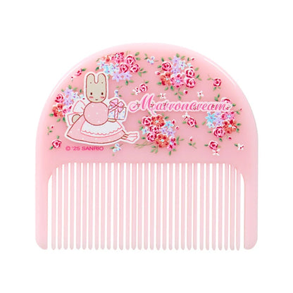 Sanrio Marroncream Mirror & Comb Set (Marroncream Fashion Show)