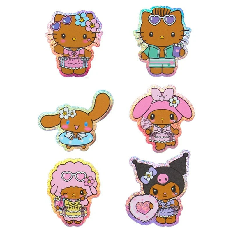 Sanrio Sticker Set (Kirameki Summer Pool)