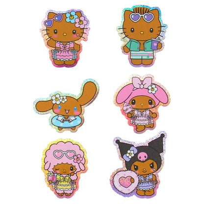 Sanrio Sticker Set (Kirameki Summer Pool)