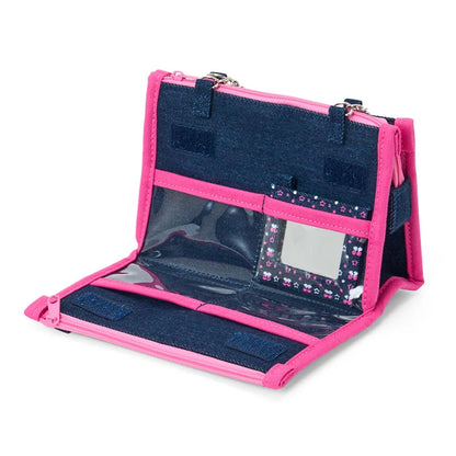 Sanrio Hello Kitty Denim pouch (Munekyun Heisei Girls' Items)