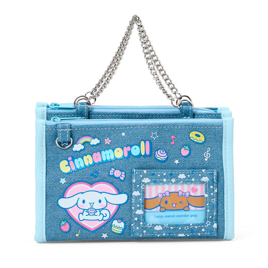 Sanrio Cinnamoroll Denim pouch (Munekyun Heisei Girls' Items)
