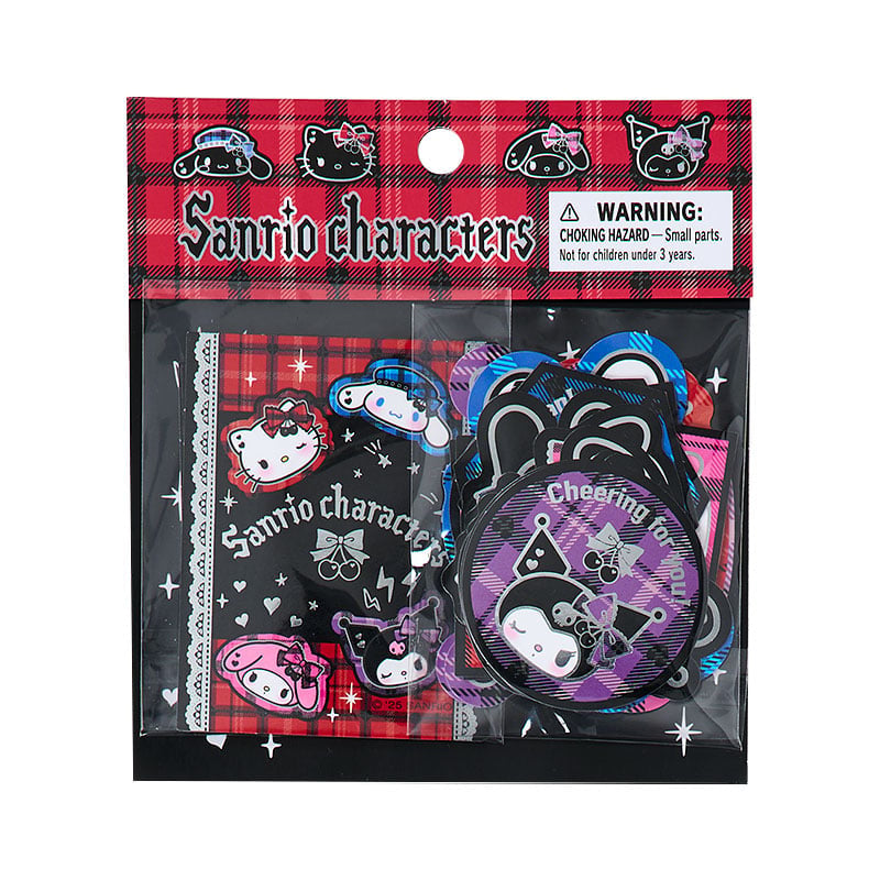 Sanrio Sticker Set  (Sweet Rock 'n' Check)