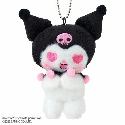 Sanrio Kuromi  Mascot holder heart (Netflix Anime Design Series)