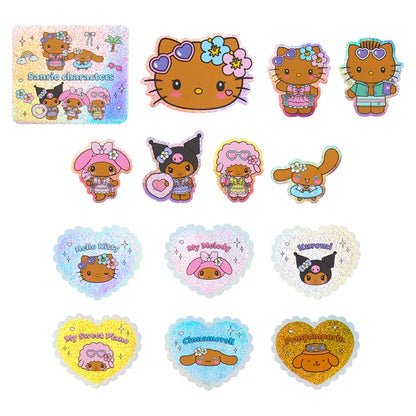 Sanrio Sticker Set (Kirameki Summer Pool)