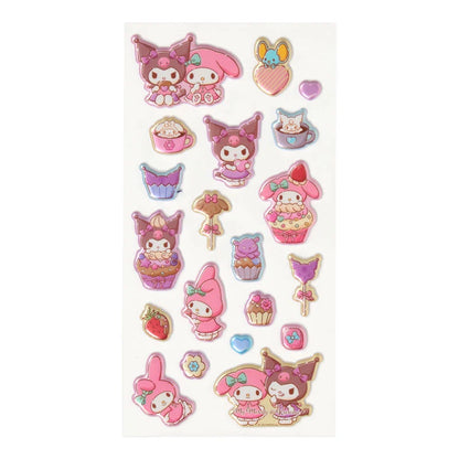 Sanrio My Melody & Kuromi Pearl marshmallow Sticker