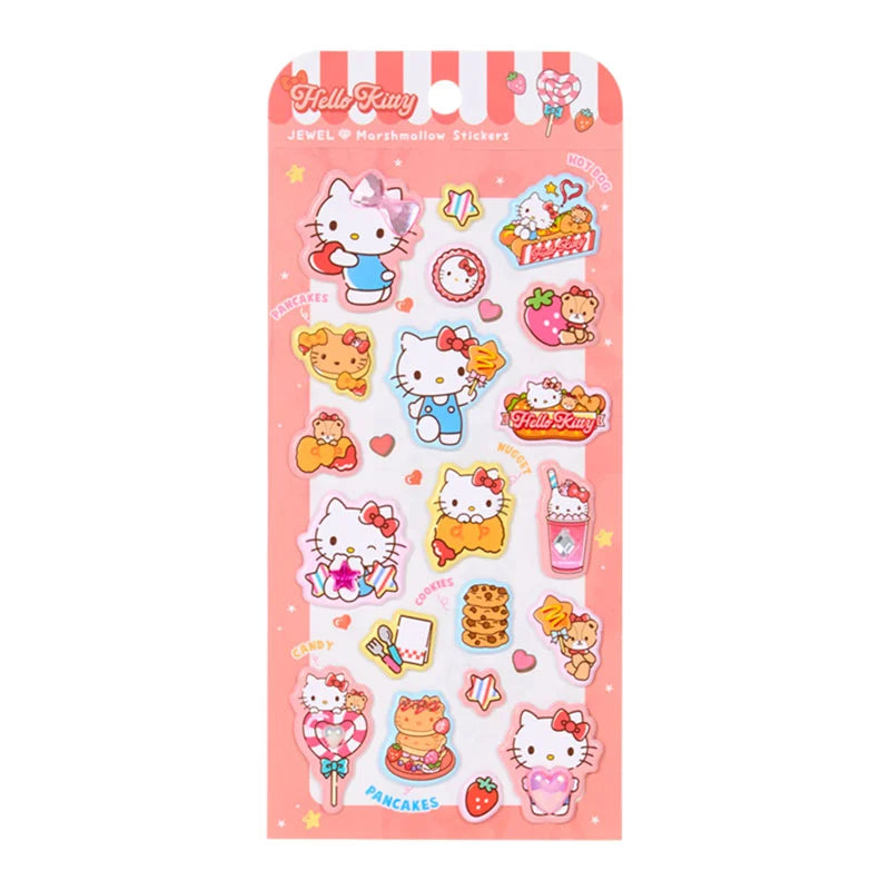 Sanrio Hello Kitty Jewel Marshmallow Stickers
