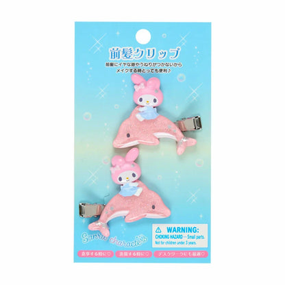 Sanrio Bangs clip (Shiny Dolphin)