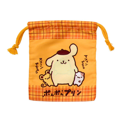 Sanrio Characters drawstring bag & mini carry-on bag Blind Box (Chibittomo Pompompurin 30th Anniversary Limited)