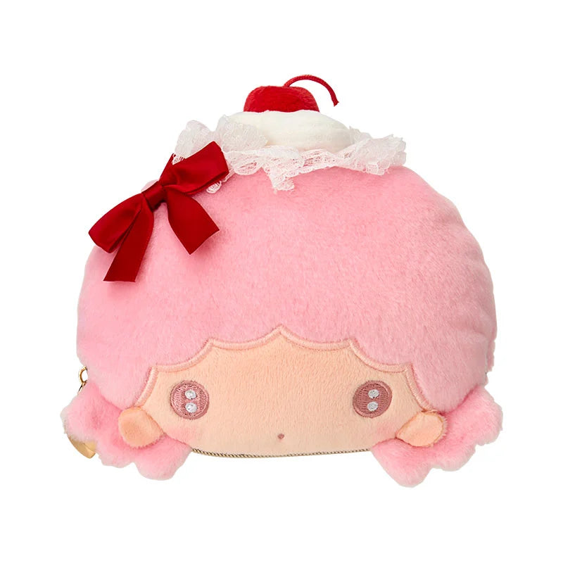 Sanrio Little Twin Stars Character-shaped pouch (whipped cherry)