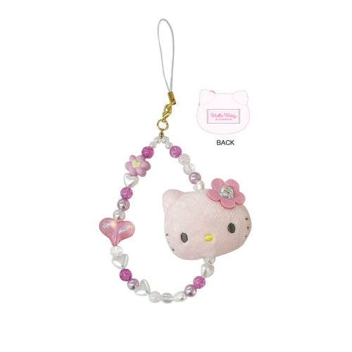 Sanrio Hello Kitty Face Mascot Strap Kaohana