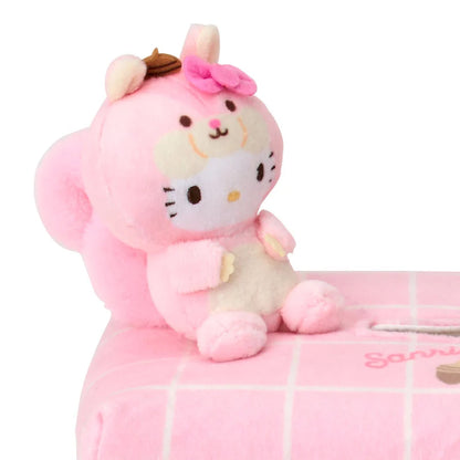 Sanrio Characters Tissue box case (Risumofumofu)