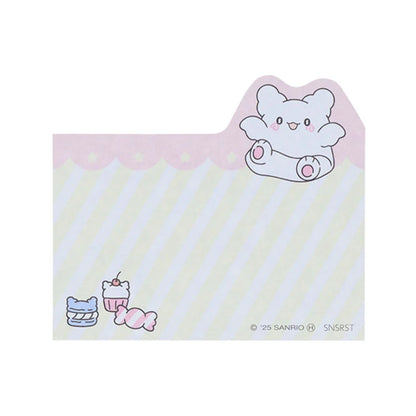 Sanrio Hanamaruobake Blue Block sticky notes (Pastel Sweets Pop)