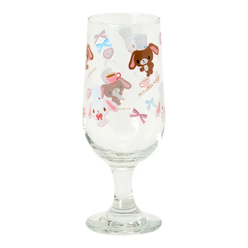 Sanrio Sugarbunnies Soda Glass (Love Sweets)