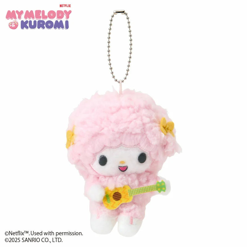 Sanrio My Sweet Piano  Mascot Holder Guitar (Netflix Anime Design Series)