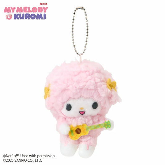 Sanrio My Sweet Piano  Mascot Holder Guitar (Netflix Anime Design Series)