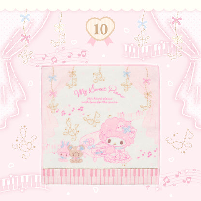 Sanrio My Sweet Piano Petite Towel (Piano’s Dressed Up Piano Recital)