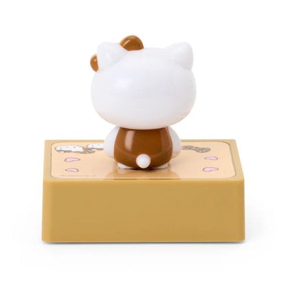 Sanrio Hello Kitty Swaying Solar Mascot (Leopard)