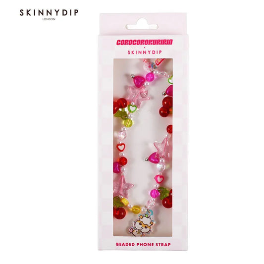 Sanrio Corocorokuririn SKINNYDIP LONDON Beaded Phone Strap