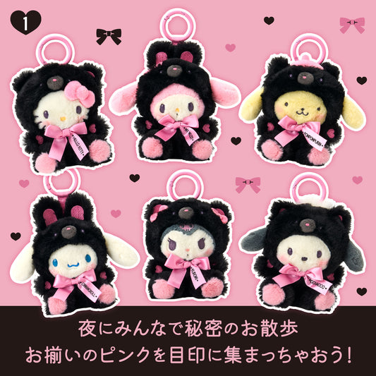 Sanrio Mascot holder (Makkuro Animaruzu)