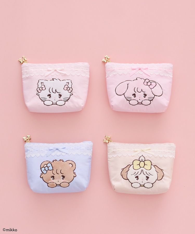 [Limited] Maison de FLEUR x Mikko Illustrations「Lil ala mode」 pouch