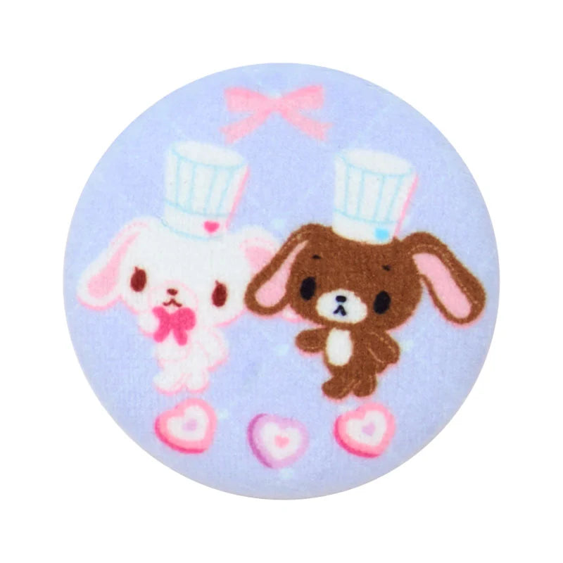 Sanrio Sugarbunnies Fluffy Can Badge Blind Box (Love Sweets)