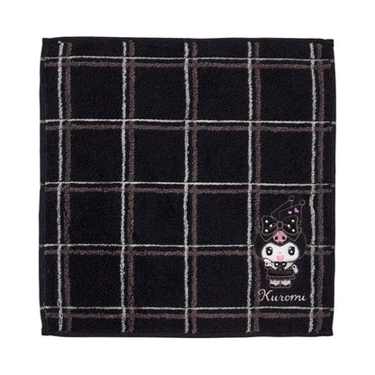 Sanrio Kuromi Petit towel (Black Kuromi Mode)
