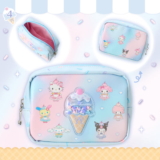 Sanrio Pouch (Dreamy Ice Parlour)