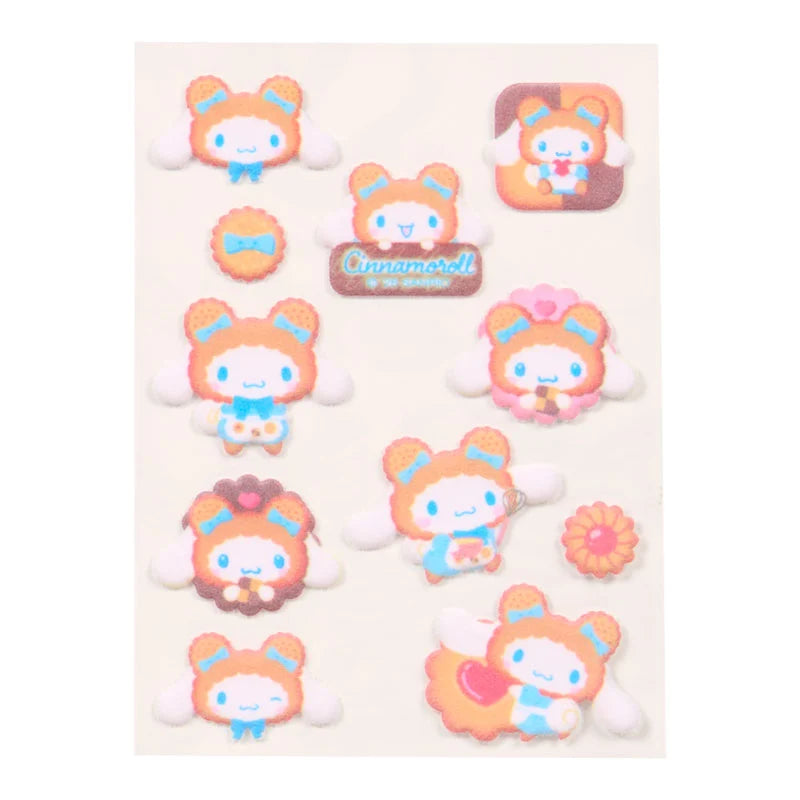 Sanrio Cinnamoroll Sticker Set (Cookie Mokomoko Bear)
