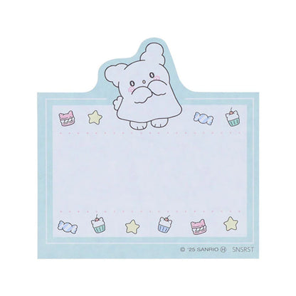 Sanrio Hanamaruobake Blue Block sticky notes (Pastel Sweets Pop)