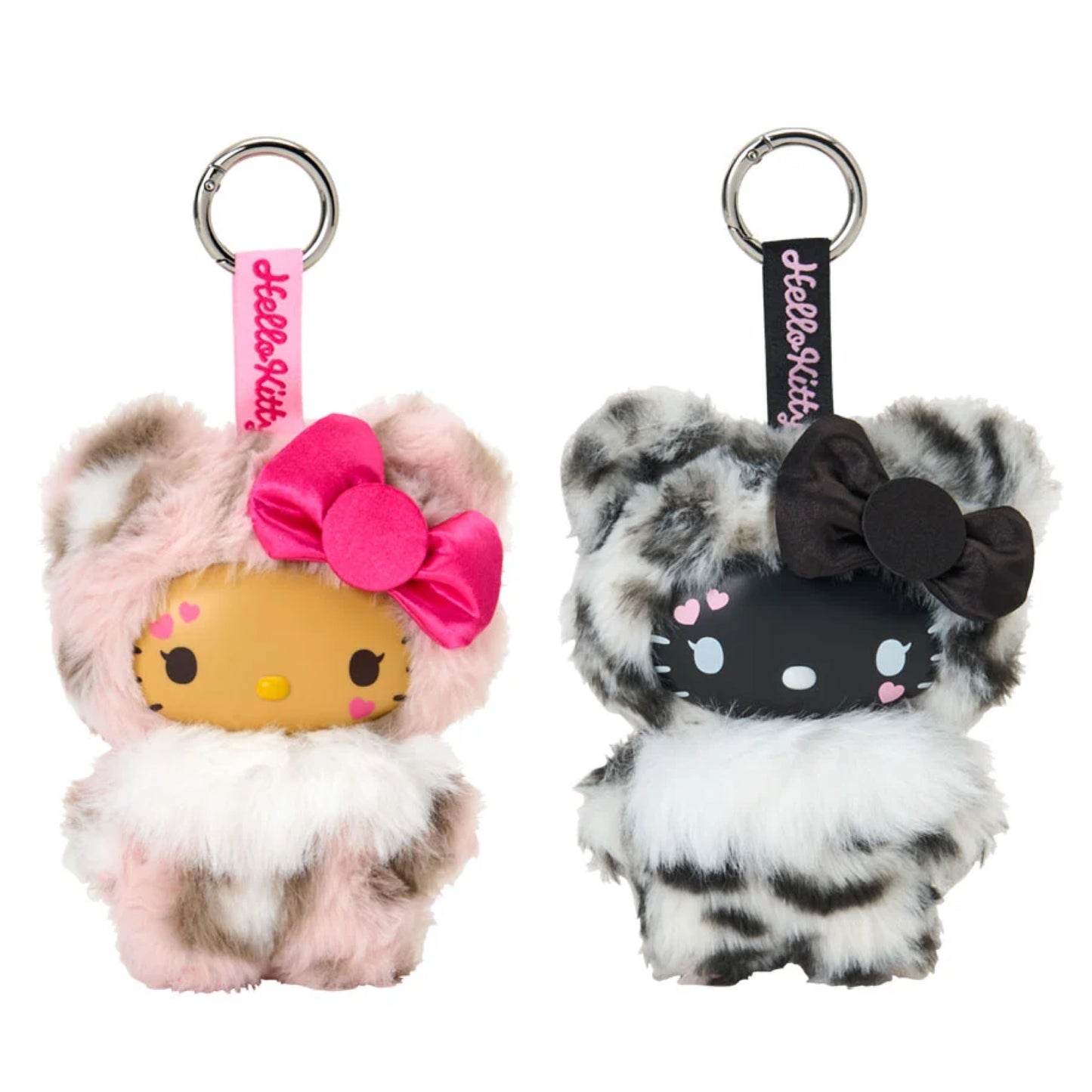Sanrio Hello Kitty Fine Face Mini Leopard Mascot Holder