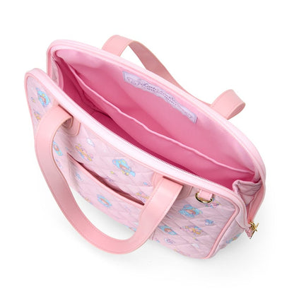 Sanrio Little Twin Stars Quilted Boston Bag (Angel of the starry sky)