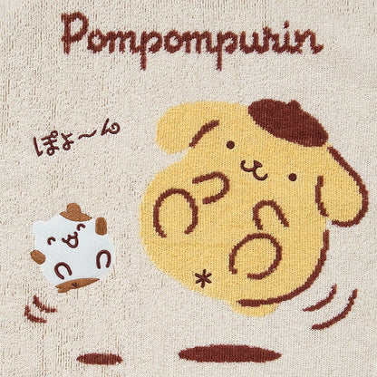 Sanrio Pompompurin Hand towel (Purin and Muffin Nakayoshi Time)