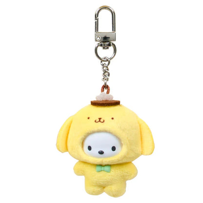 Sanrio Characters Key Holder Blind Box (Chibittomo Pompompurin 30th Anniversary Limited)