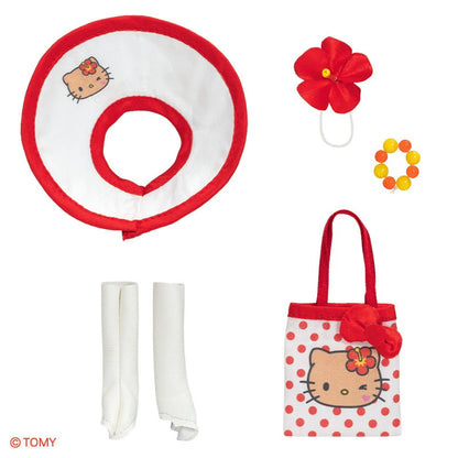 Sanrio Retro Licca x Tanned Hello Kitty and Vacation