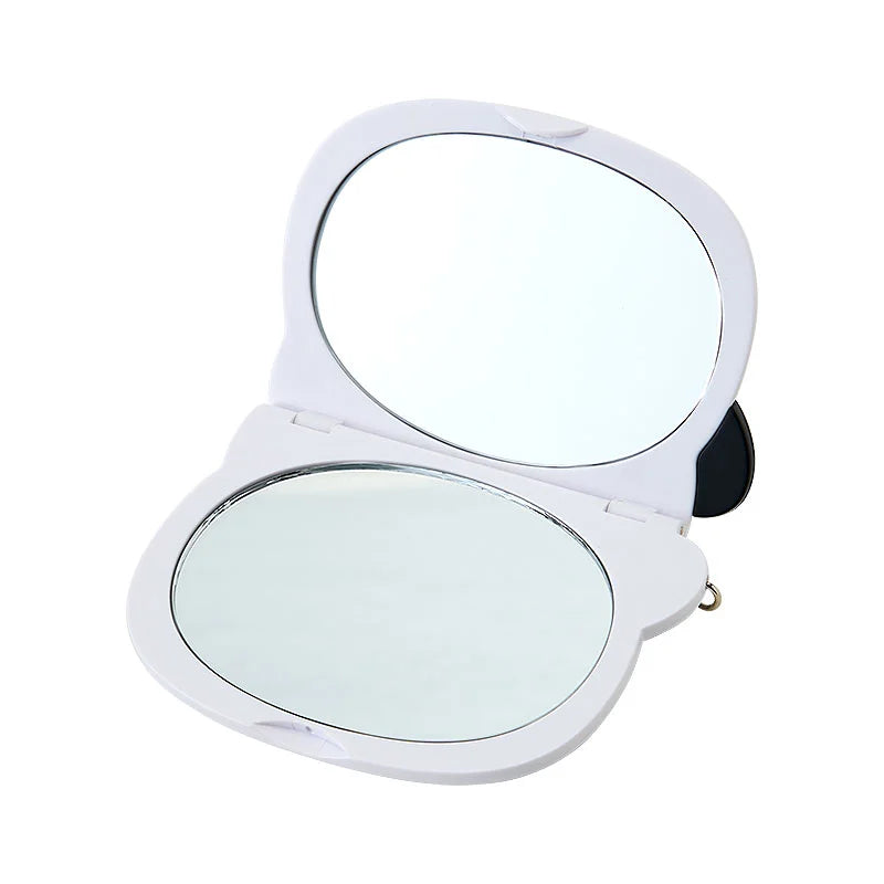 Sanrio Hello Kitty Black Double-sided mirror with chain (I Love Hello Kitty)
