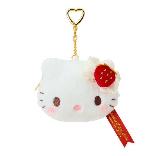 Sanrio Hello Kitty Pouch with carabiner (sweet cakes collection)
