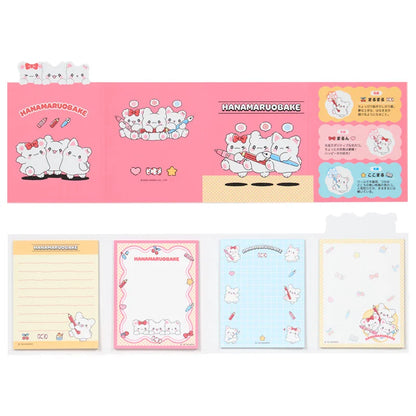 Sanrio Hanamaruobake Pata pata memo pad (with friends)