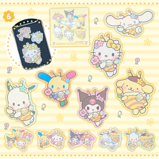 Sanrio Sticker Set (Flower Lover Bee)