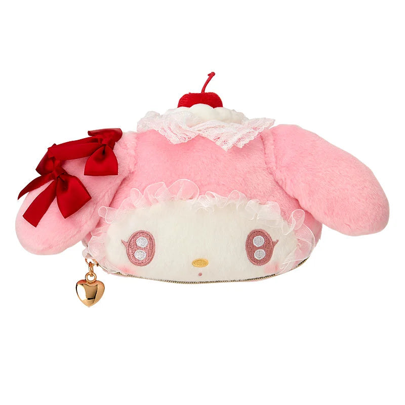 Sanrio My Melody Character-shaped pouch (whipped cherry)