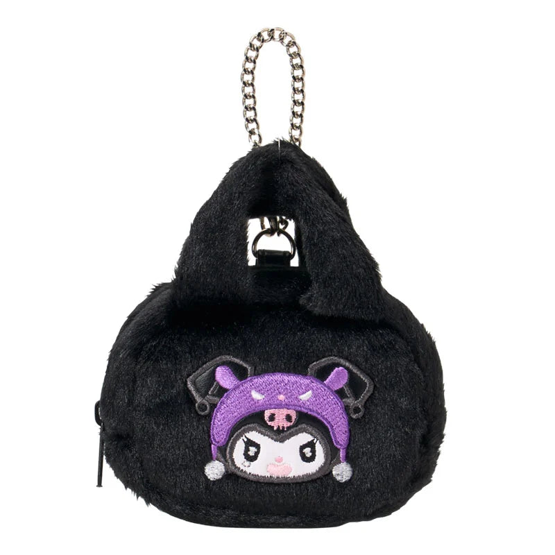 Sanrio Kuromi Mini Bag Charm Casual (Black Kuromi mode)