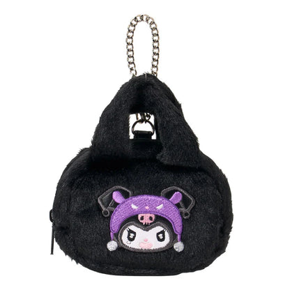 Sanrio Kuromi Mini Bag Charm Casual (Black Kuromi mode)