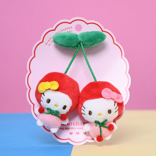 Sanrio Characters  Cherry Brooch Mascot Holder (Spring Color Design Series)