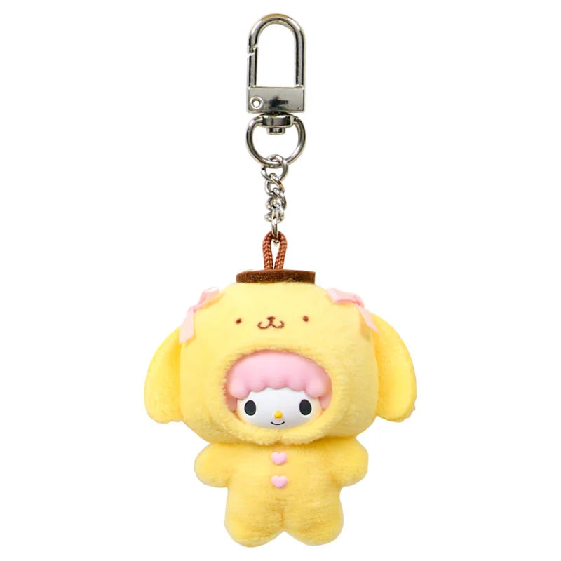 Sanrio Characters Key Holder Blind Box (Chibittomo Pompompurin 30th Anniversary Limited)