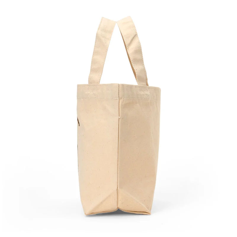 Sanrio Marroncream Beige Applique Lunch Tote Bag